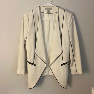 Off white blazer, H&M, size 6